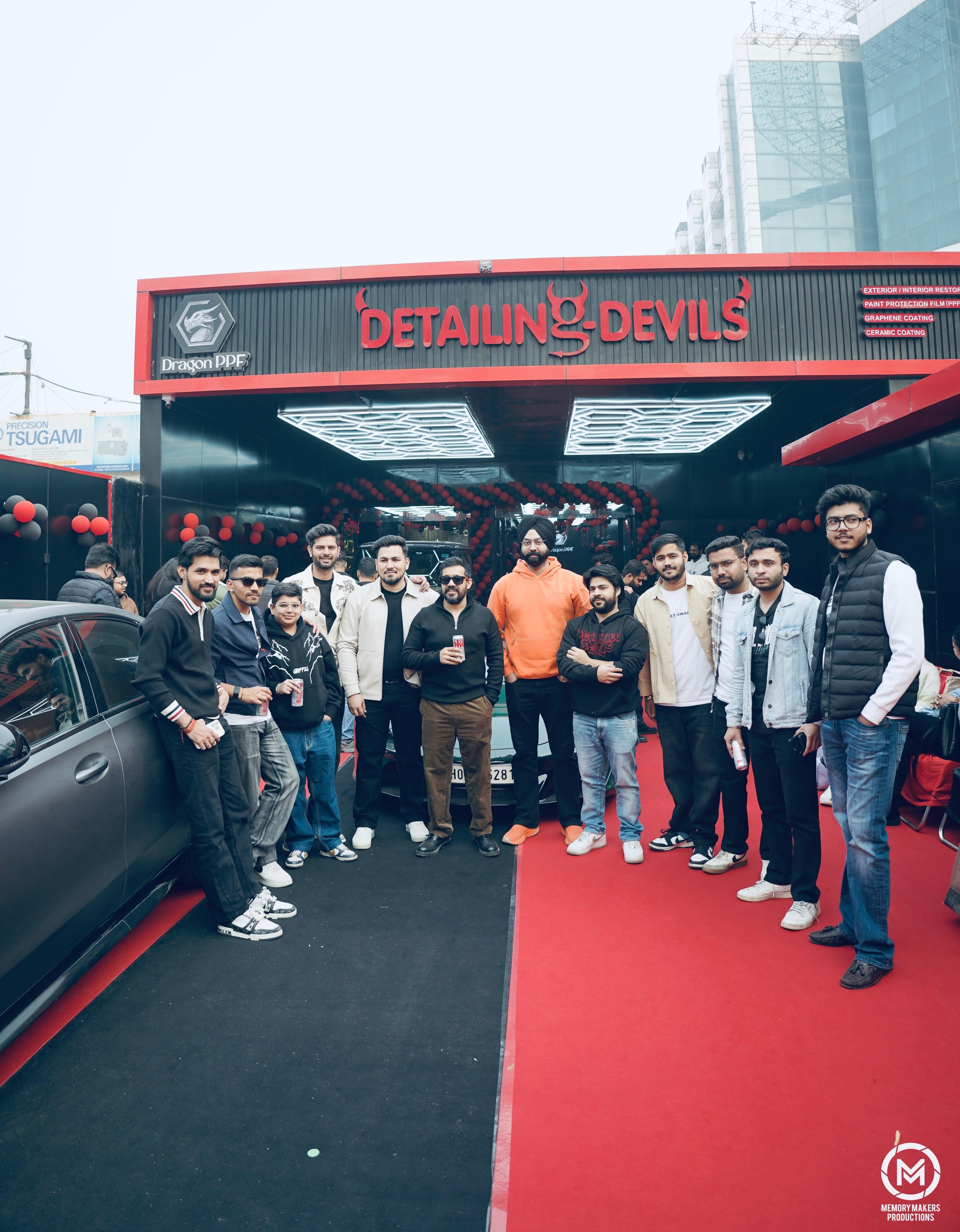 Premium automotive detailing at Detailing Devils Faridabad